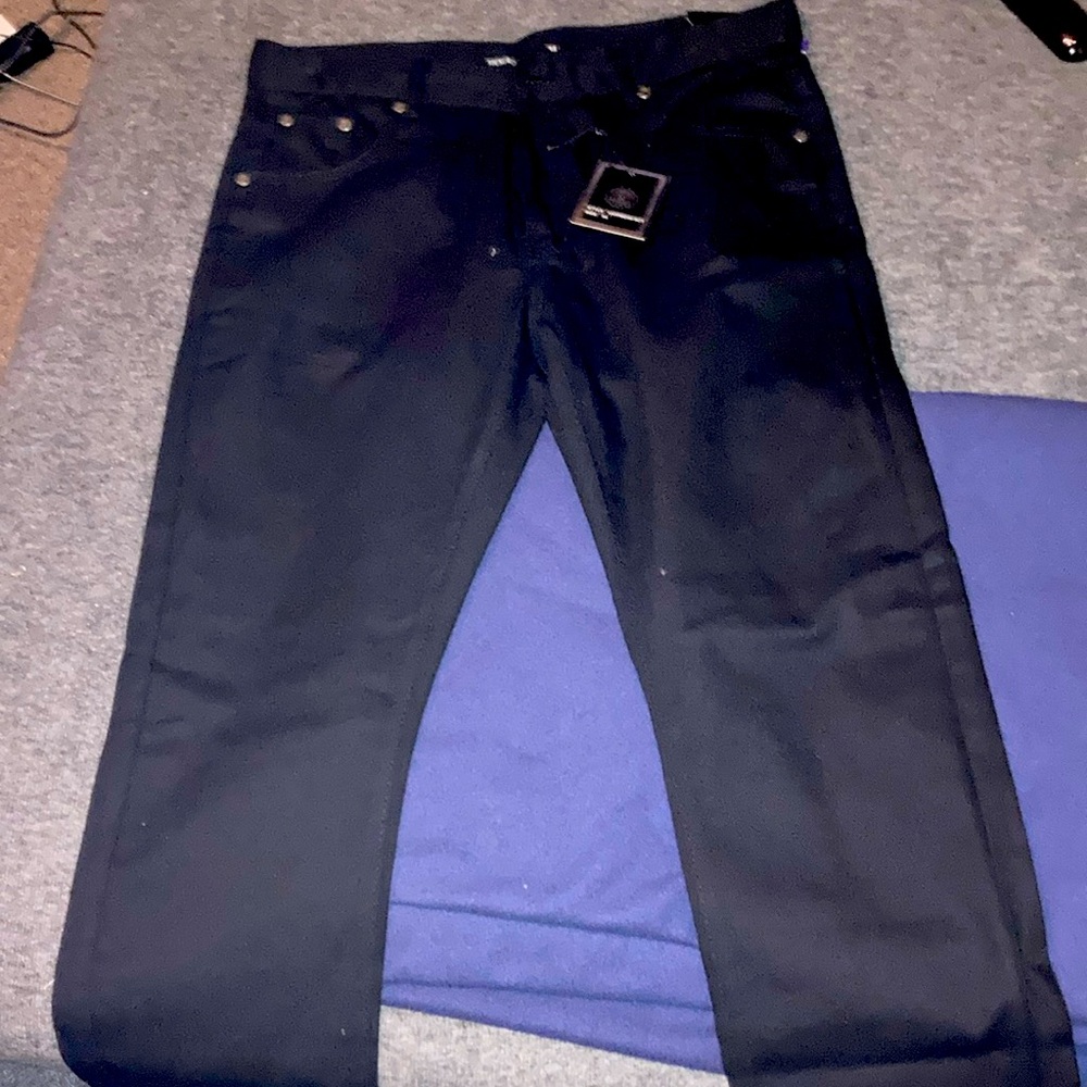 All black young rich and famous skinny jeans they are brand new with the tags